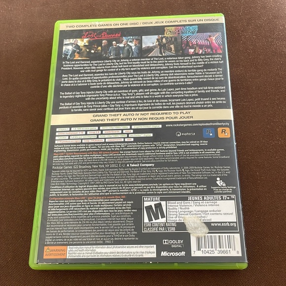 GRAND THEFT AUTO: EPISODES FROM LIBERTY CITY - XBOX 360 - Picture 4 of 12